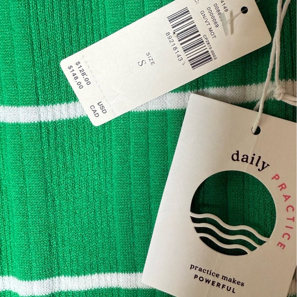 Daily Practice Green Rosie Midi sweater dress from Anthropologie size small NWT - Picture 2 of 10